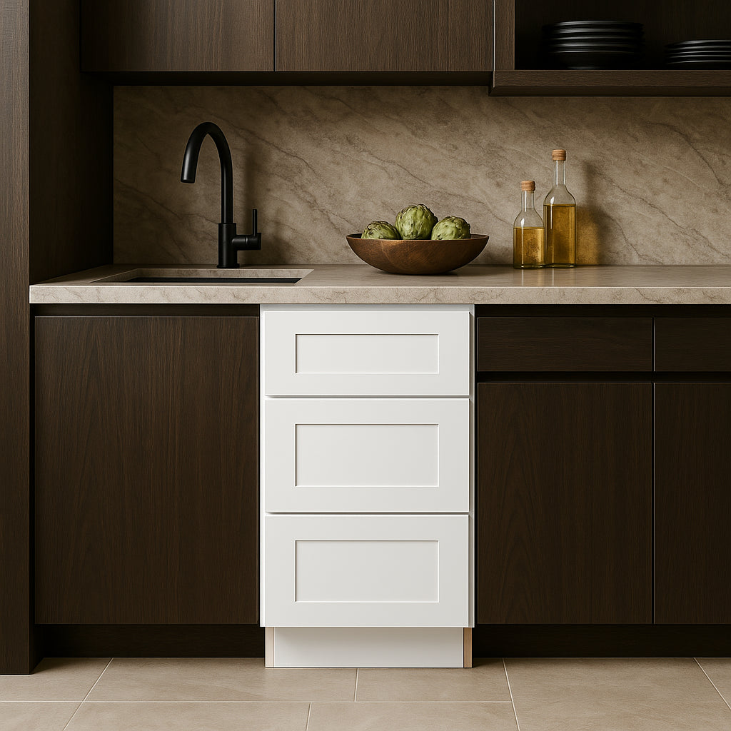Home Decorators Collection Newport Pacific White Shaker Kitchen Cabinet