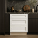 Home Decorators Collection Newport Pacific White Drawer Base Kitchen Cabinet
