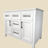 Home Decorators Collection Mayfield 42-inch Single Sink Bathroom Vanity in White