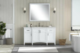 Home Decorators Collection Sassy 72-inch Single Sink Vanity with Carrara Marble Top