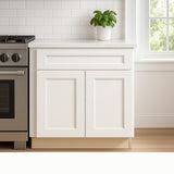 Home Decorators Collection Newport Pacific White Kitchen Base Cabinet