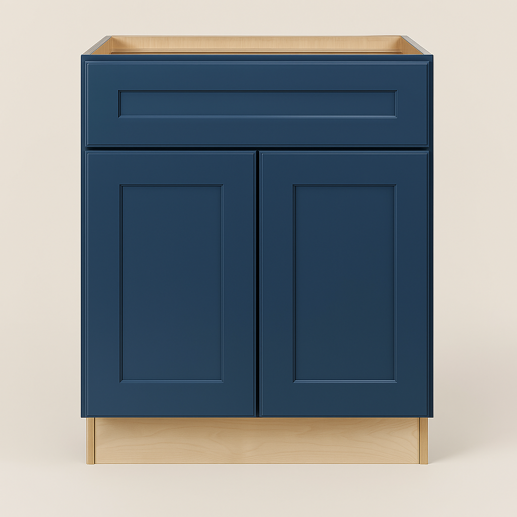 Home Decorators Collection Newport Mythic Blue Kitchen Cabinet
