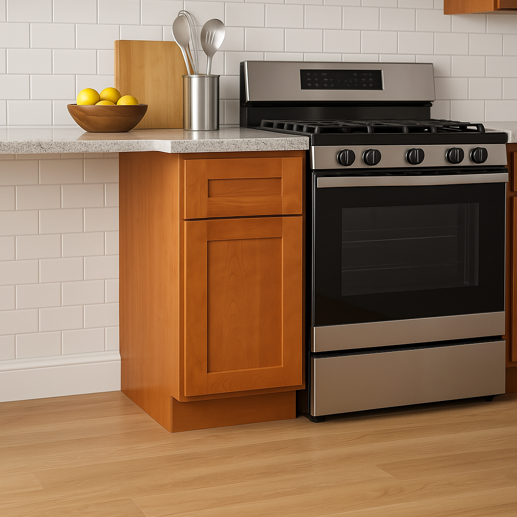 Home Decorators Collection Newport Cinnamon Base Kitchen Cabinet