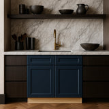 Home Decorators Collection Newport 36" Mythic Blue Kitchen Cabinet
