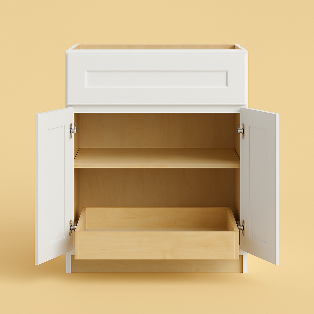 Home Decorators Collection Newport Pacific White Kitchen Base Cabinet