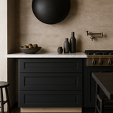 Home Decorators Collection Grayson 30" Cooktop Base Cabinet in Deep Onyx