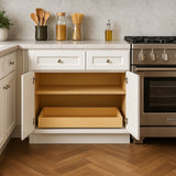Home Decorators Collection Newport 36" Assembled Plywood Base Kitchen Cabinet - Pacific White