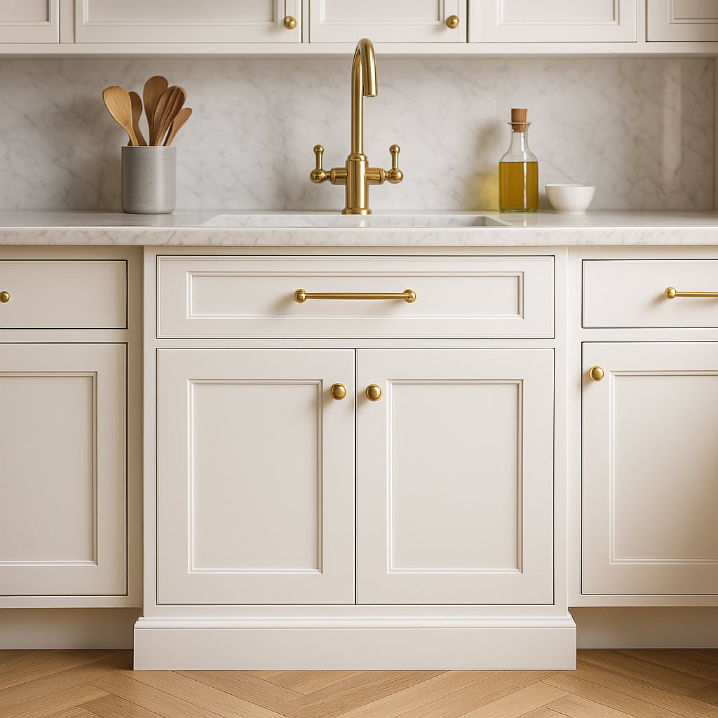 Home Decorators Collection Newport 27" Base Kitchen Cabinet - Pacific White
