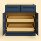 Home Decorators Collection Newport Mythic Blue Kitchen Cabinet