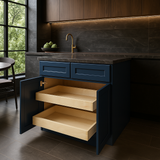 Home Decorators Collection Newport Mythic Blue Kitchen Cabinet