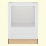 Home Decorators Collection Newport 24 in. Microwave Base Cabinet - Pacific White