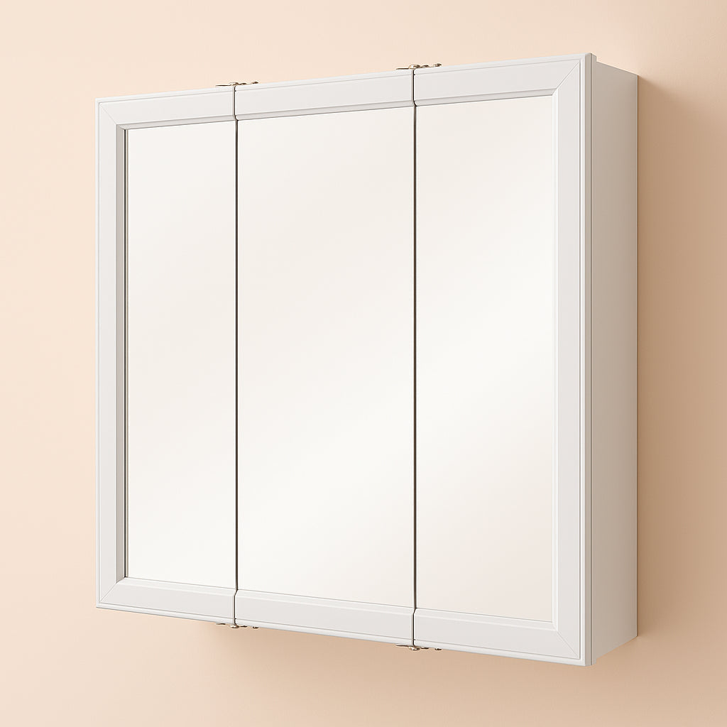 Home Decorators Collection Fog-Free Tri-View Medicine Cabinet