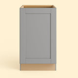 Home Decorators Collection Veiled Gray Shaker Base Kitchen Cabinet
