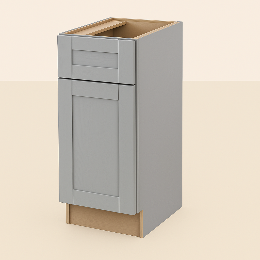 Home Decorators Collection Washington Veiled Gray Shaker Base Kitchen Cabinet