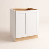 Home Decorators Collection Washington Vesper White Shaker Base Kitchen Cabinet