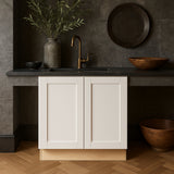 Home Decorators Collection Washington Vesper White Shaker Base Kitchen Cabinet