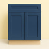 Home Decorators Collection Washington Vessel Blue Shaker Base Cabinet