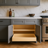 Home Decorators Collection Washington Veiled Gray Shaker Base Cabinet