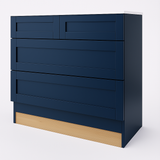 Home Decorators Collection Washington Vessel Blue Cooktop Base Cabinet