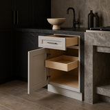 Home Decorators Collection Grayson Pearl Gray Kitchen Cabinet