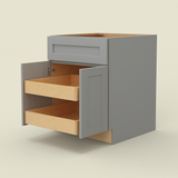 Home Decorators Collection Washington Veiled Gray Shaker Base Kitchen Cabinet