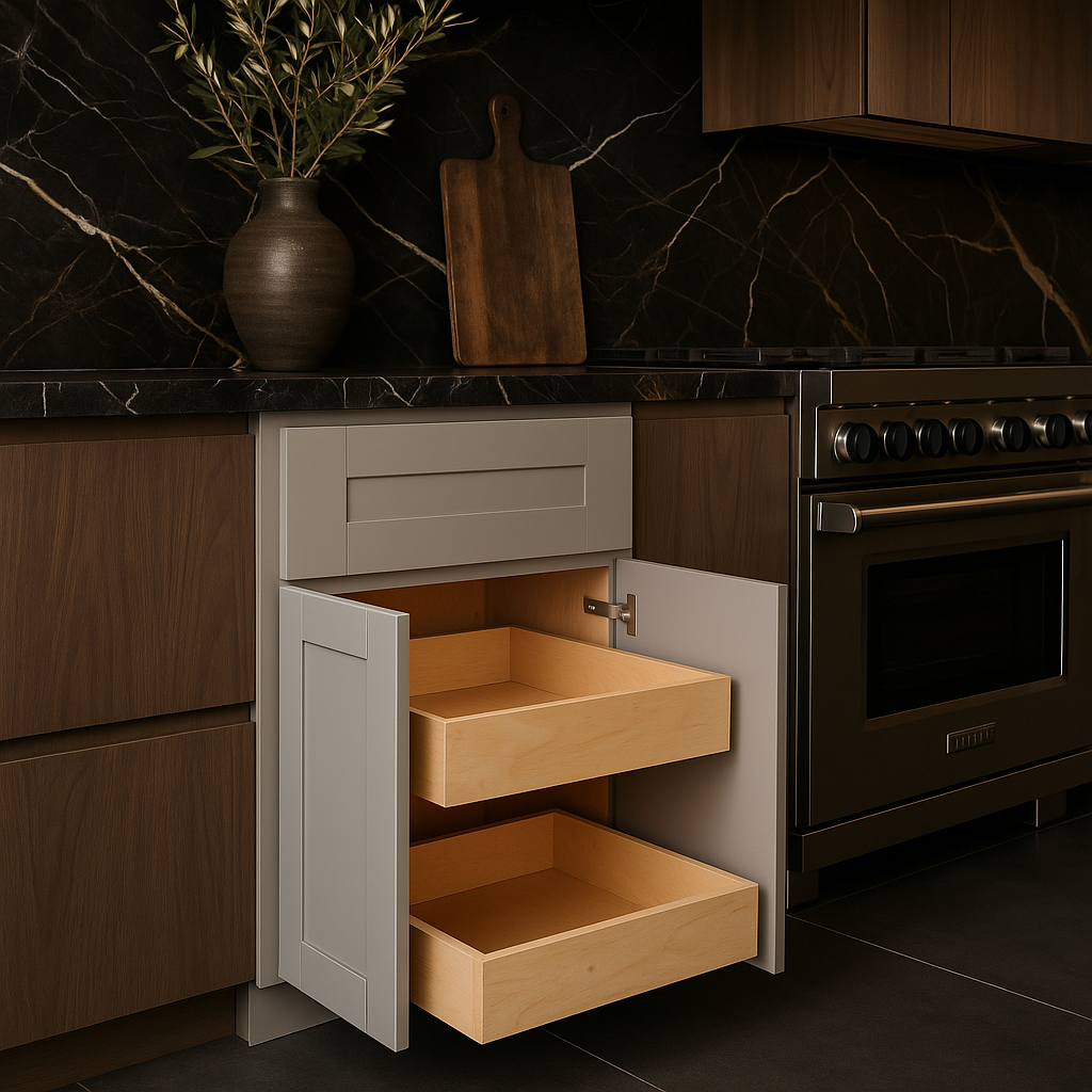 Home Decorators Collection Washington Veiled Gray Shaker Base Kitchen Cabinet