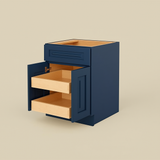 Home Decorators Collection Grayson Mythic Blue Kitchen Cabinet