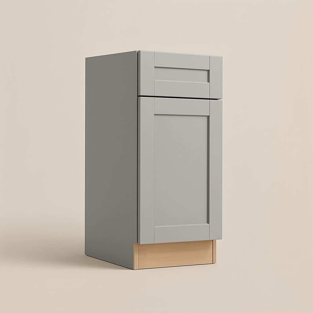 Home Decorators Collection Washington Veiled Gray Shaker Base Cabinet