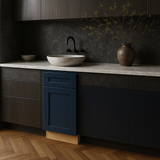 Home Decorators Collection Washington Vessel Blue Shaker Base Kitchen Cabinet