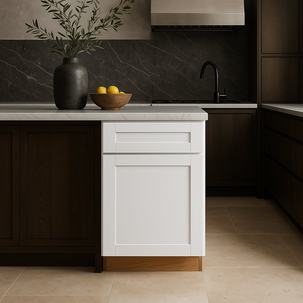 Home Decorators Collection Washington Vesper White Shaker Base Kitchen Cabinet