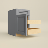 Home Decorators Collection Grayson Pearl Gray Base Kitchen Cabinet