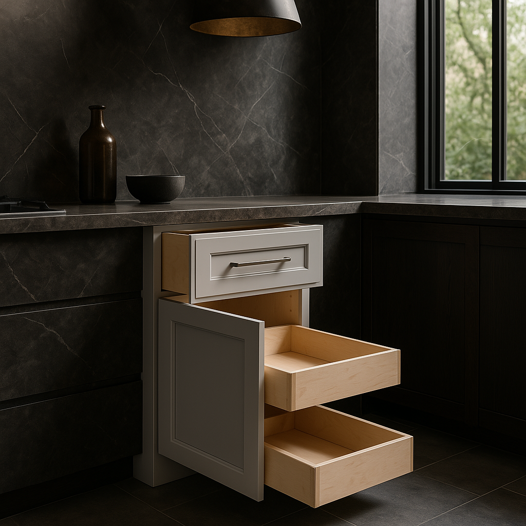 Home Decorators Collection Grayson Pearl Gray Base Kitchen Cabinet