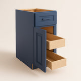 Home Decorators Collection Grayson Mythic Blue Base Kitchen Cabinet