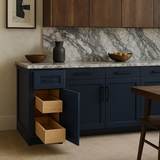 Home Decorators Collection Grayson Mythic Blue Base Kitchen Cabinet