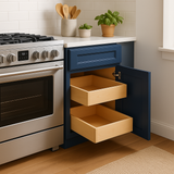 Home Decorators Collection Grayson Mythic Blue Kitchen Cabinet