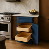 Home Decorators Collection Grayson Mythic Blue Kitchen Cabinet