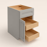 Home Decorators Collection Grayson Pearl Gray Kitchen Base Cabinet