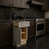 Home Decorators Collection Grayson Pearl Gray Utility Base Kitchen Cabinet