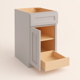 Home Decorators Collection Grayson Pearl Gray Base Kitchen Cabinet