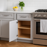 Home Decorators Collection Grayson Pearl Gray Base Kitchen Cabinet
