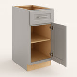 Home Decorators Collection Grayson Pearl Gray Base Kitchen Cabinet