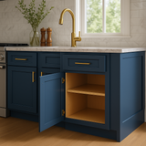 Home Decorators Collection Grayson Mythic Blue Kitchen Cabinet