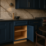 Home Decorators Collection Grayson Mythic Blue Kitchen Cabinet