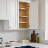 Home Decorators Collection Grayson 15 in. W x 12 in. D x 36 in. H Wall Kitchen Cabinet in Pacific White