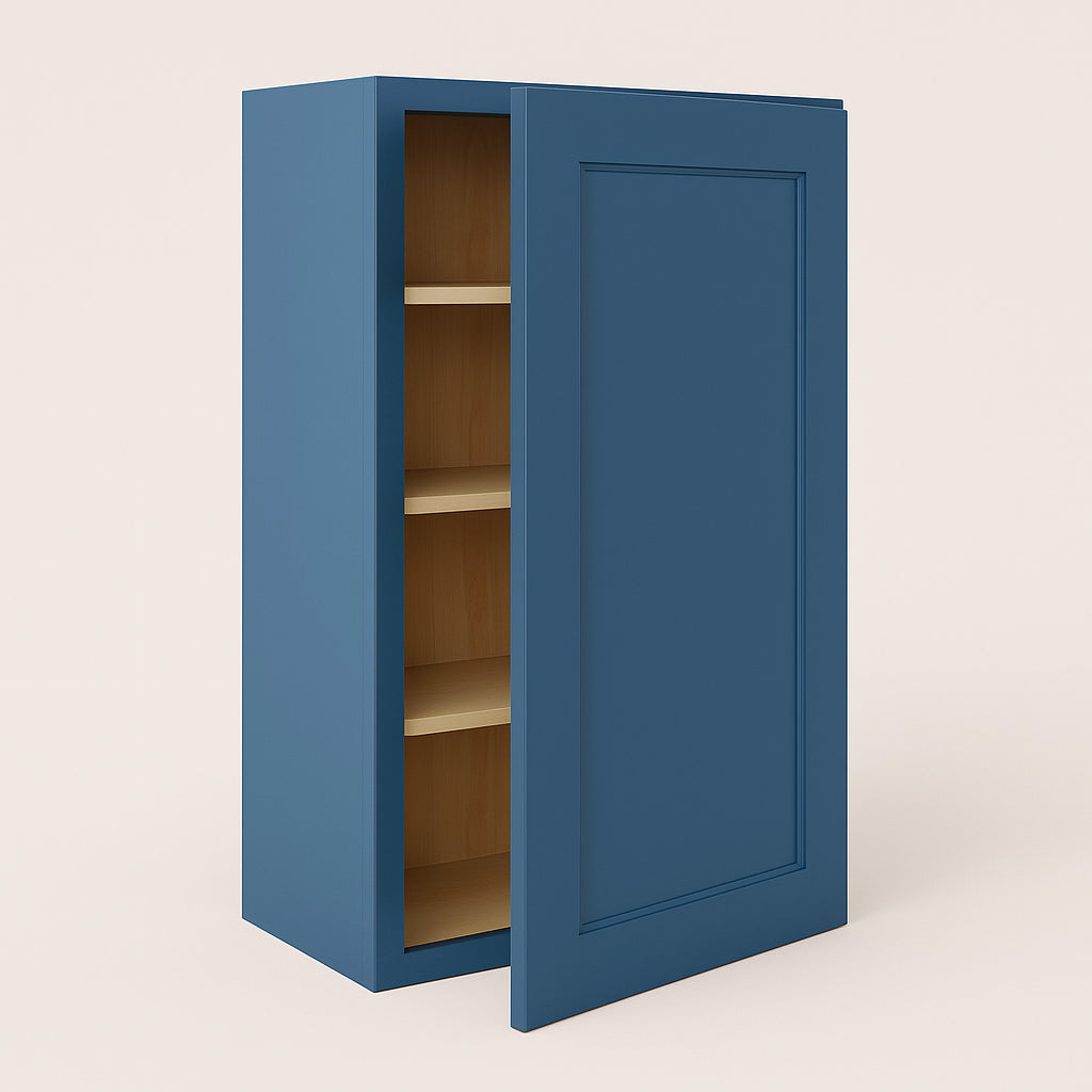 Home Decorators Collection Grayson Mythic Blue Soft-Close Wall Kitchen Cabinet