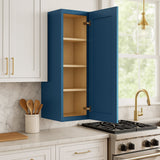Home Decorators Collection Grayson Mythic Blue Soft-Close Wall Kitchen Cabinet