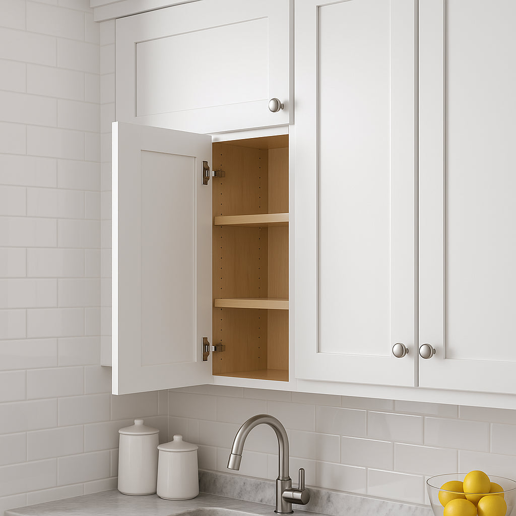 Home Decorators Collection Grayson 18x12x30 Wall Kitchen Cabinet, Pacific White