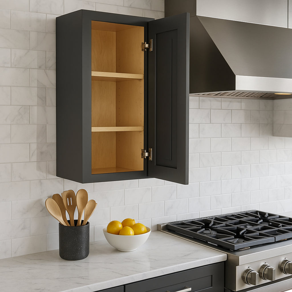 Home Decorators Collection Grayson Deep Onyx Wall Kitchen Cabinet
