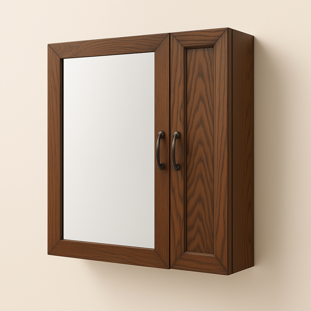 Home Decorators Collection Alster 30 in. W x 30 in. H Rectangular Medicine Cabinet with Mirror