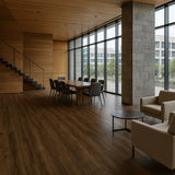 Armstrong Flooring Pro Mark Mudslide Brown Luxury Vinyl Plank Flooring - Waterproof, Glue Down, 35.95 Sq. Ft.